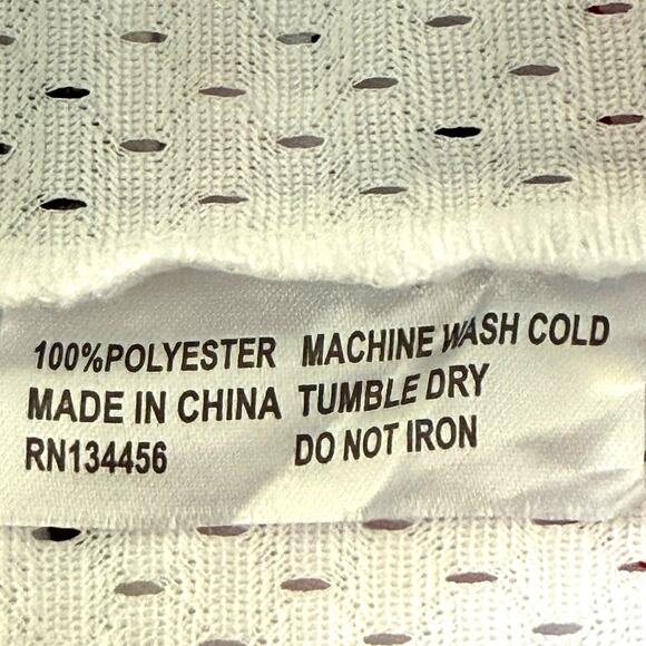 Headgear Classics The Notorious BIG Bad Boy Biggie Baseball Jersey White XL $125 - Picture 8 of 10